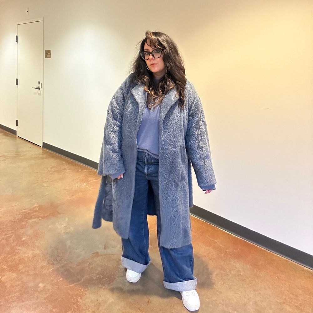 Theory Genuine Shearling Robe Coat - Sold on eBay - Picture 8 of 10